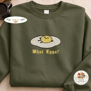 Custom Cat Name Embroidered Sweatshirt, Funny Fairy Kitten Crew