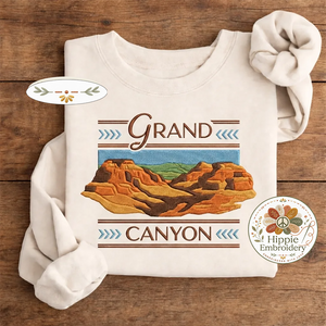 Embroidered Grand Canyon National Park Shirt, Arizona Nature Crew