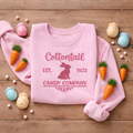 Cottontail Candy Co Embroidered Sweatshirt, Bunny Top
