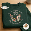 Embroidered All My Life Faithful Sweatshirt, Goodness Of God Shirt