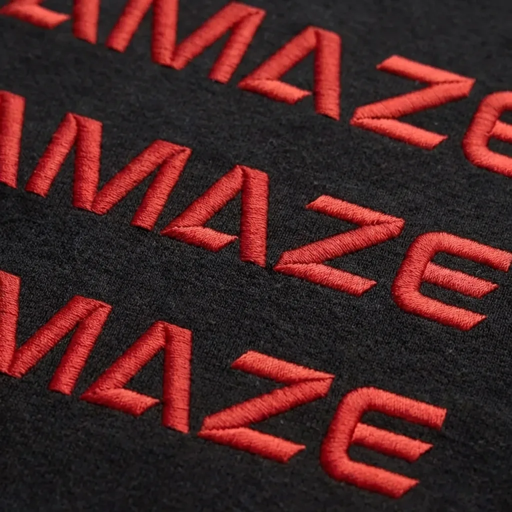 Embroidered Amaze Amaze Amaze Sweatshirt, Sci-Fi Rocky Top