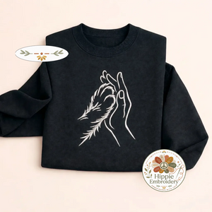 Embroidered Golden Retriever Sweatshirt, Patriotic USA Dog Shirt