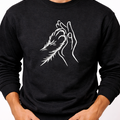 Embroidered Golden Retriever Sweatshirt, Patriotic USA Dog Shir