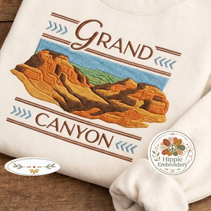 Embroidered Grand Canyon National Park Shirt, Arizona Nature Crew