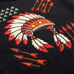Embroidered Native Headdress Sweatshirt, Indigenous Pride Shirt