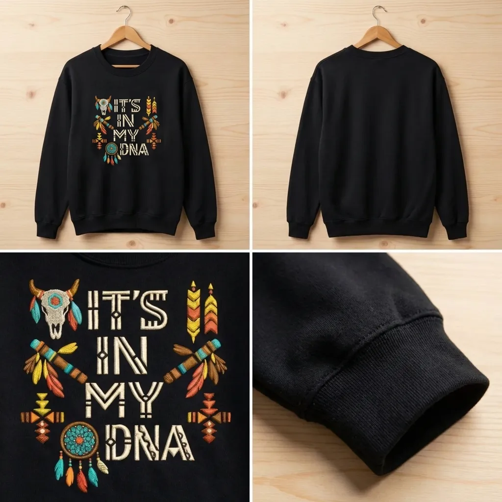 Embroidered Not A Good Wiper Sweatshirt, Funny Toilet Paper Shirt