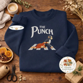 Embroidered The Punch Abbey Road Sweatshirt, Viral Monkey Top