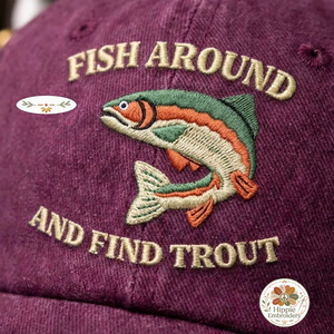 Fish Around And Find Trout Sweatshirt, Funny Fish Crewneck