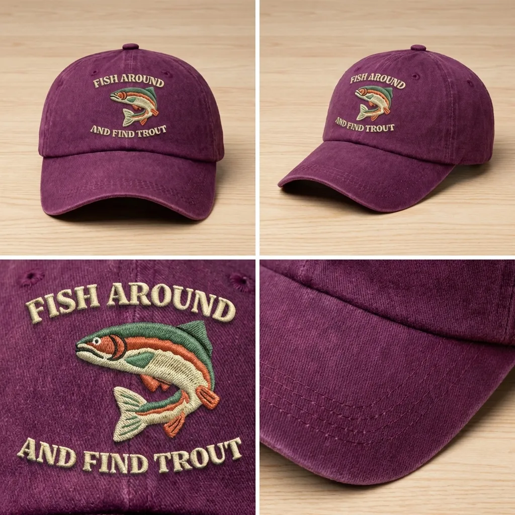 Fish Around And Find Trout Sweatshirt, Funny Fish Crewneck