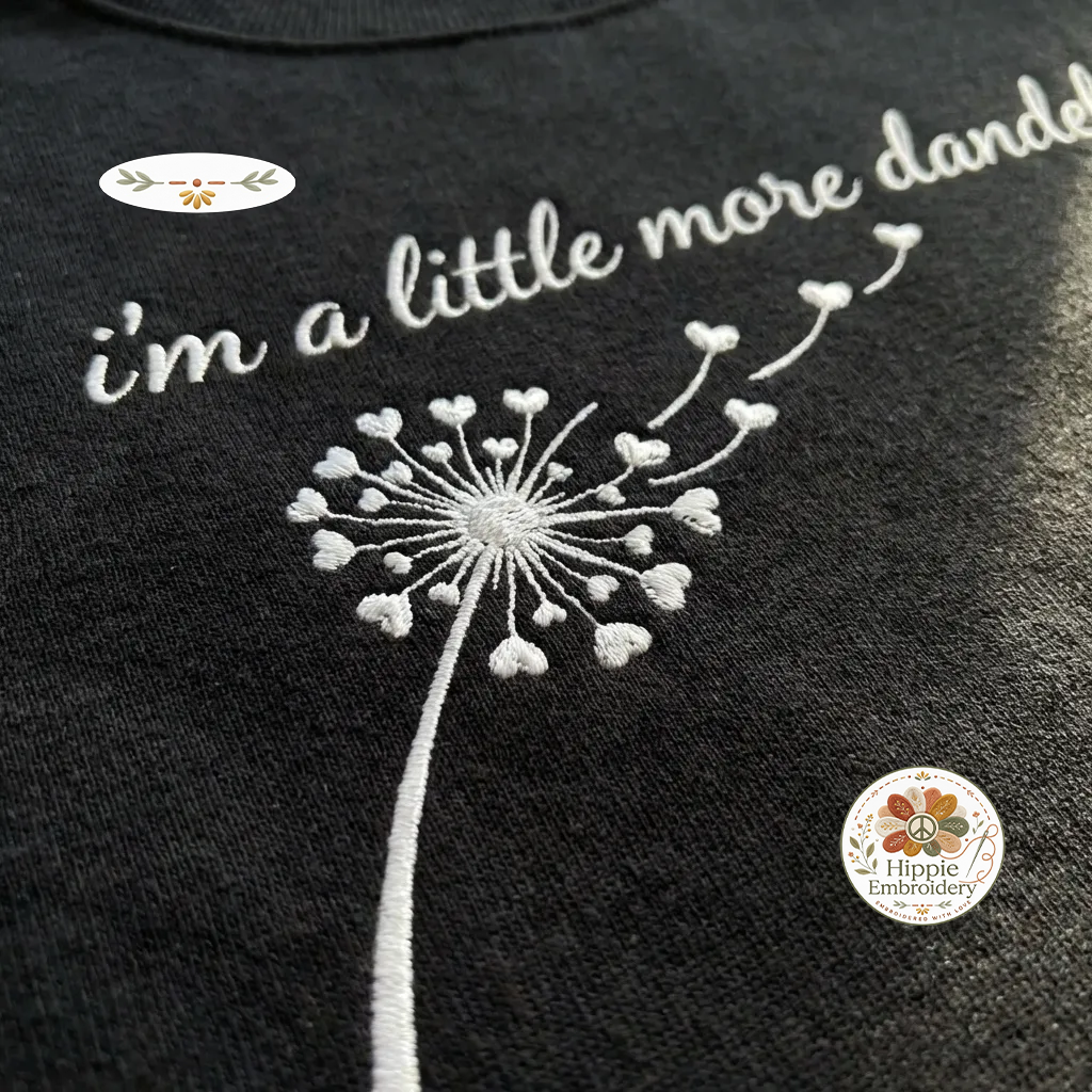 I'm a Little More Dandelion Sweatshirt, Mental Health Crewneck