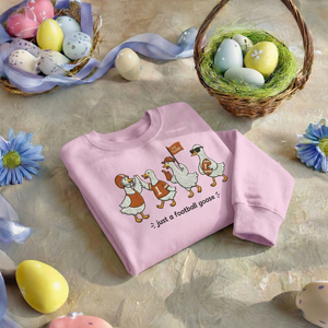 Just a Football Goose Embroidered Sweatshirt, Game Day Top
