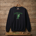 Leprecunt Embroidered Sweatshirt, Funny St Patricks Top